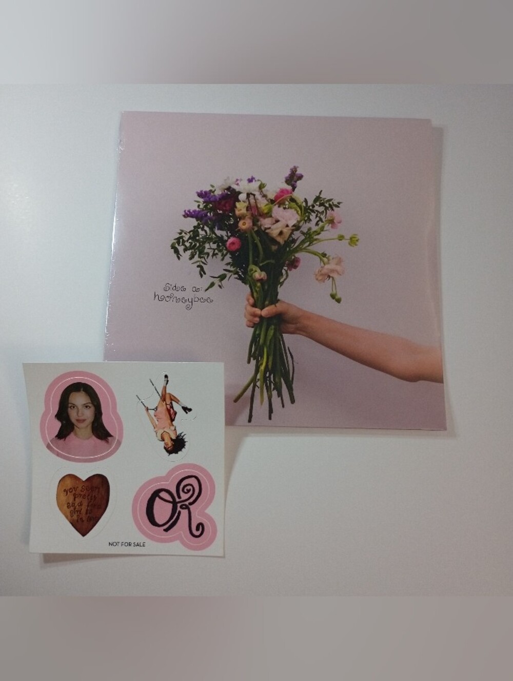 Olivia Rodrigo Special Edition 7" On Walk In The Park Green Vinyl - W / Stickers